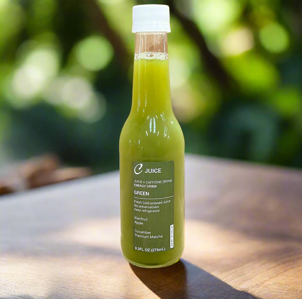 C Juice Green bottle